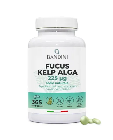 Fucus Kelp Algae 225mcg - 365 Compresse